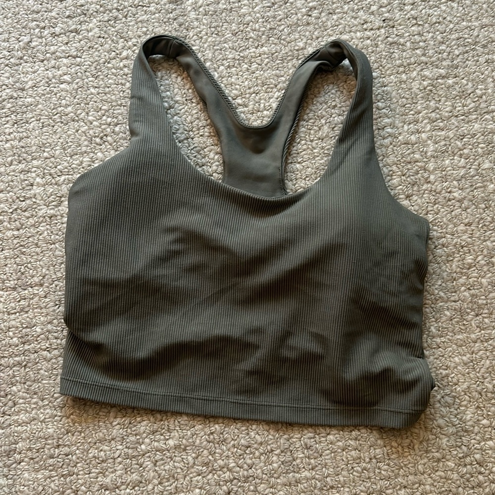 Rubbed workout top
